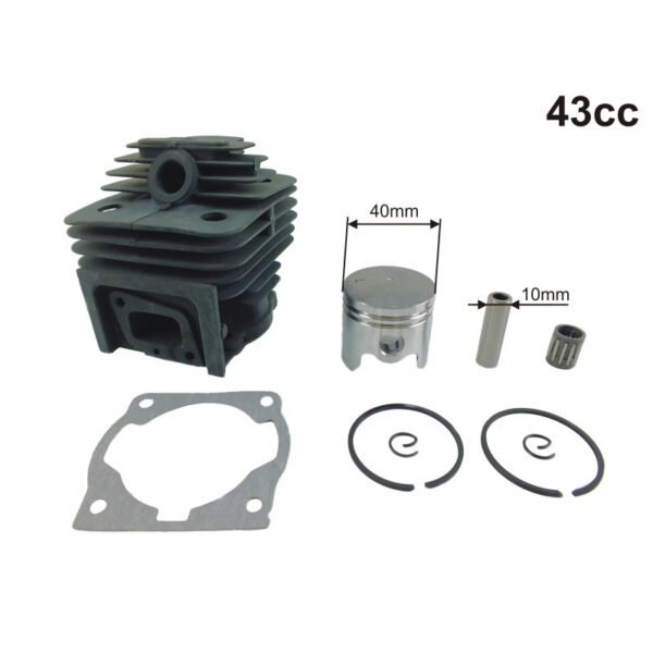 43CC Strimmer 40mm Cylinder & Piston Kit