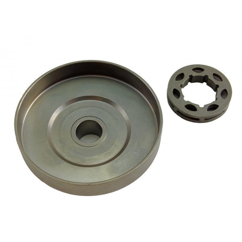 4500 5200 5800 PLANTIFLEX KIAM SHERWOOD TARUS VIRON RAPTOR SANLI Chainsaw 3/8" 7T Clutch Drum & Rim