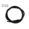 1M Black Fuel Pipe 3.0mm ID / 5.5mm OD to Fit Various Strimmer Hedge Trimmer Chainsaw