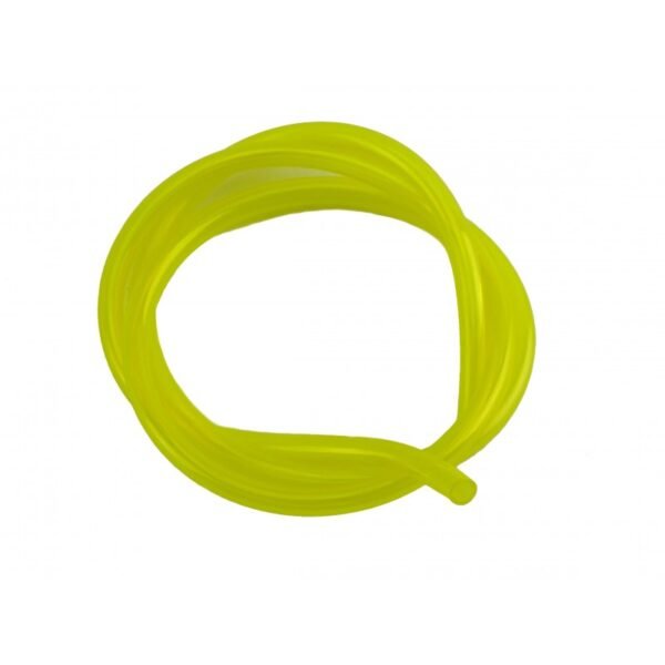 1M Yellow Fuel Pipe 5.0mm ID / 8.0mm OD Fits Various Strimmer Hedge Trimmer Lawnmowers & Chainsaw