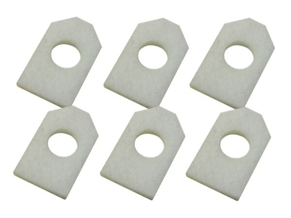 3X CYLINDER BEARING FELT PADS FOR ATCO SUFFOLK PUNCH QUALCAST LAWNMOWER