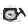 KOMATSU ZENOAH G3K G4K Complete Recoil Starter