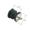 250110_2 HUSQVARNA 61 66 268 272 Small Anti-Vibration (AV) Mount