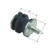 HUSQVARNA 61 66 268 272 Large Anti-Vibration (AV) Mount