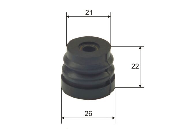 4500 5200 5800 Chainsaw Small Anti-Vibration (AV) Mount