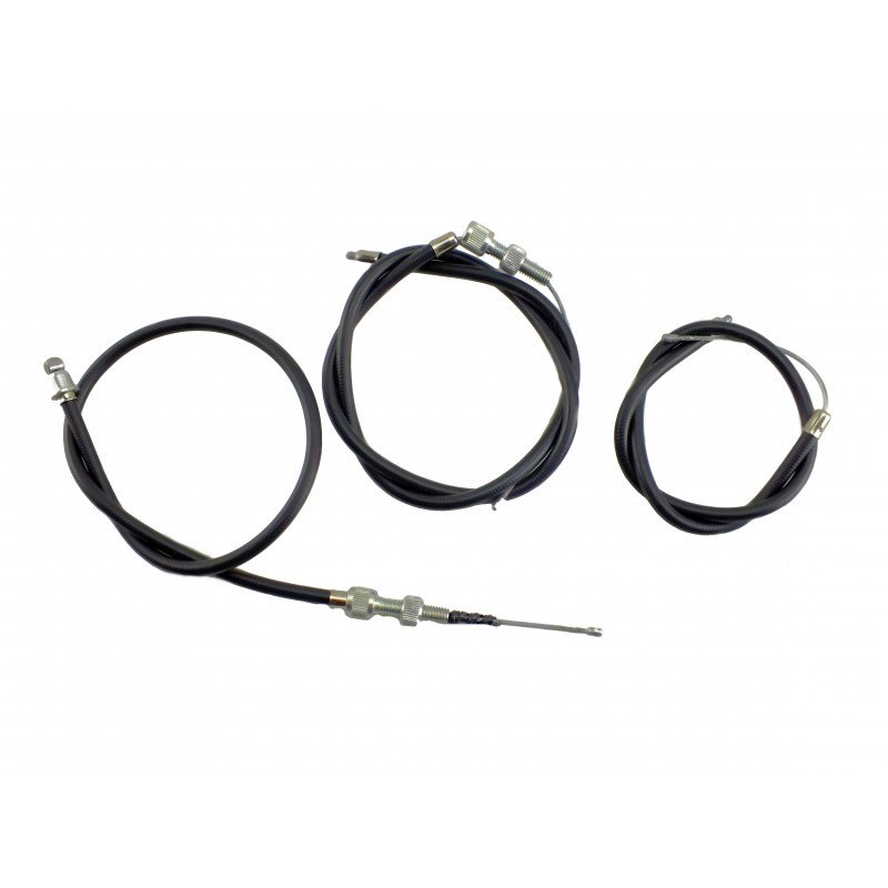 JAWA 350 / 638 639 640 Oilmaster Set of Three Throttle Cables