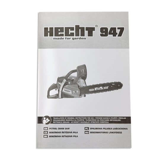 300204_1 Hecht 947 Chainsaw Instruction Book Printed Manual