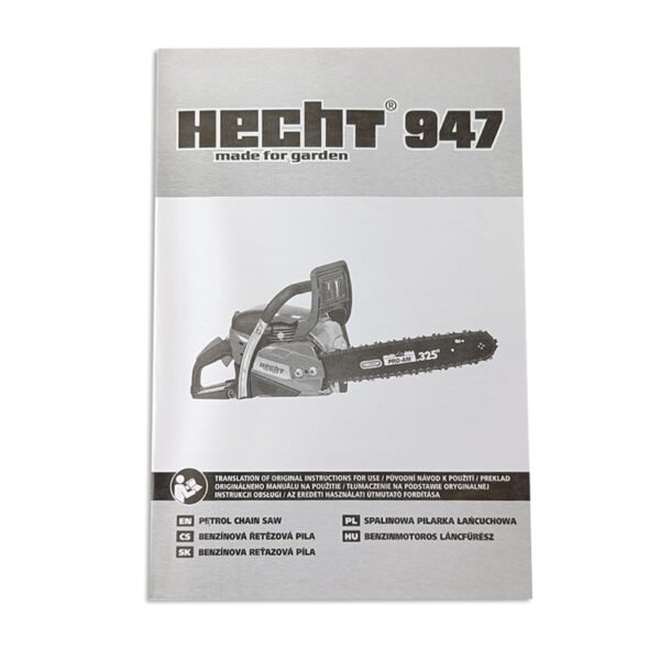 Hecht 947 Chainsaw Instruction Book Printed Manual