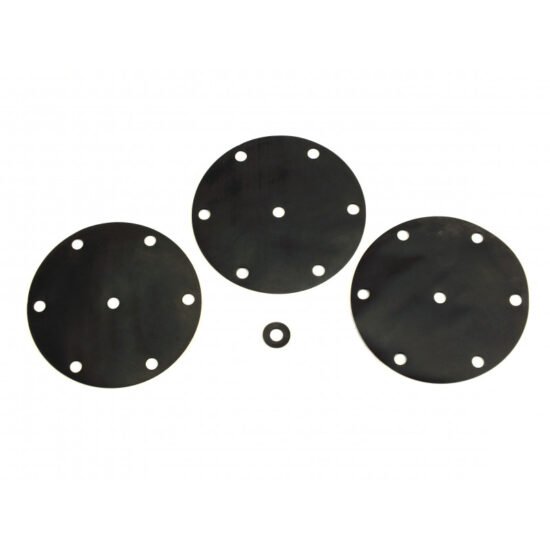 3X TATRA 603 & 805 Fuel Pump Diaphragm / Petrol Pump Membrane Set