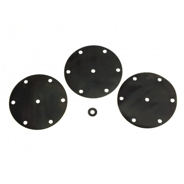 3X TATRA 603 & 805 Fuel Pump Diaphragm / Petrol Pump Membrane Set