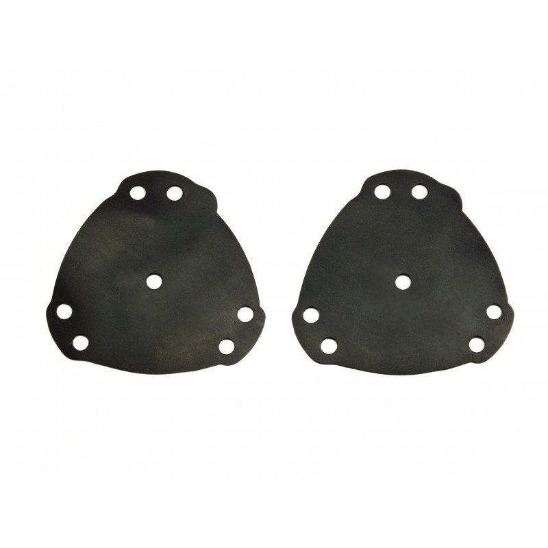 2X TATRA 603 & 805 Carburettor Pump Enrichment Diaphragm Membrane Set