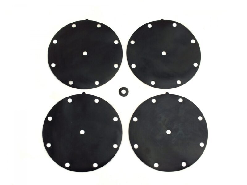 4X TATRA 613 Fuel Pump Diaphragm / Petrol Pump Membrane Set