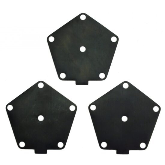 3X ZAZ MEMZ 965 VAZ Fuel / Petrol Pump Diaphragm / Membrane Set